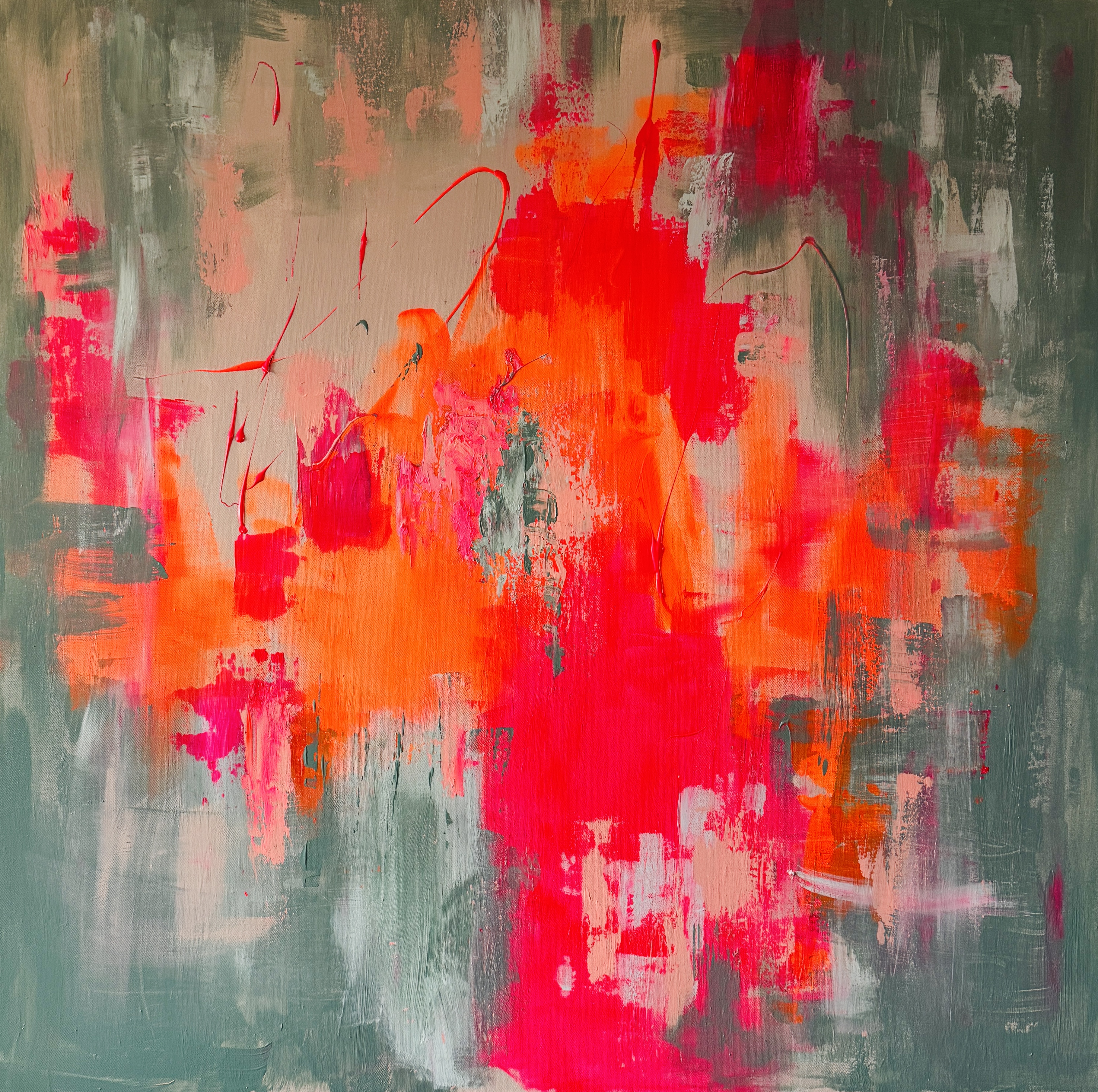 Acryl auf Leinwand 100 x 100 cm 