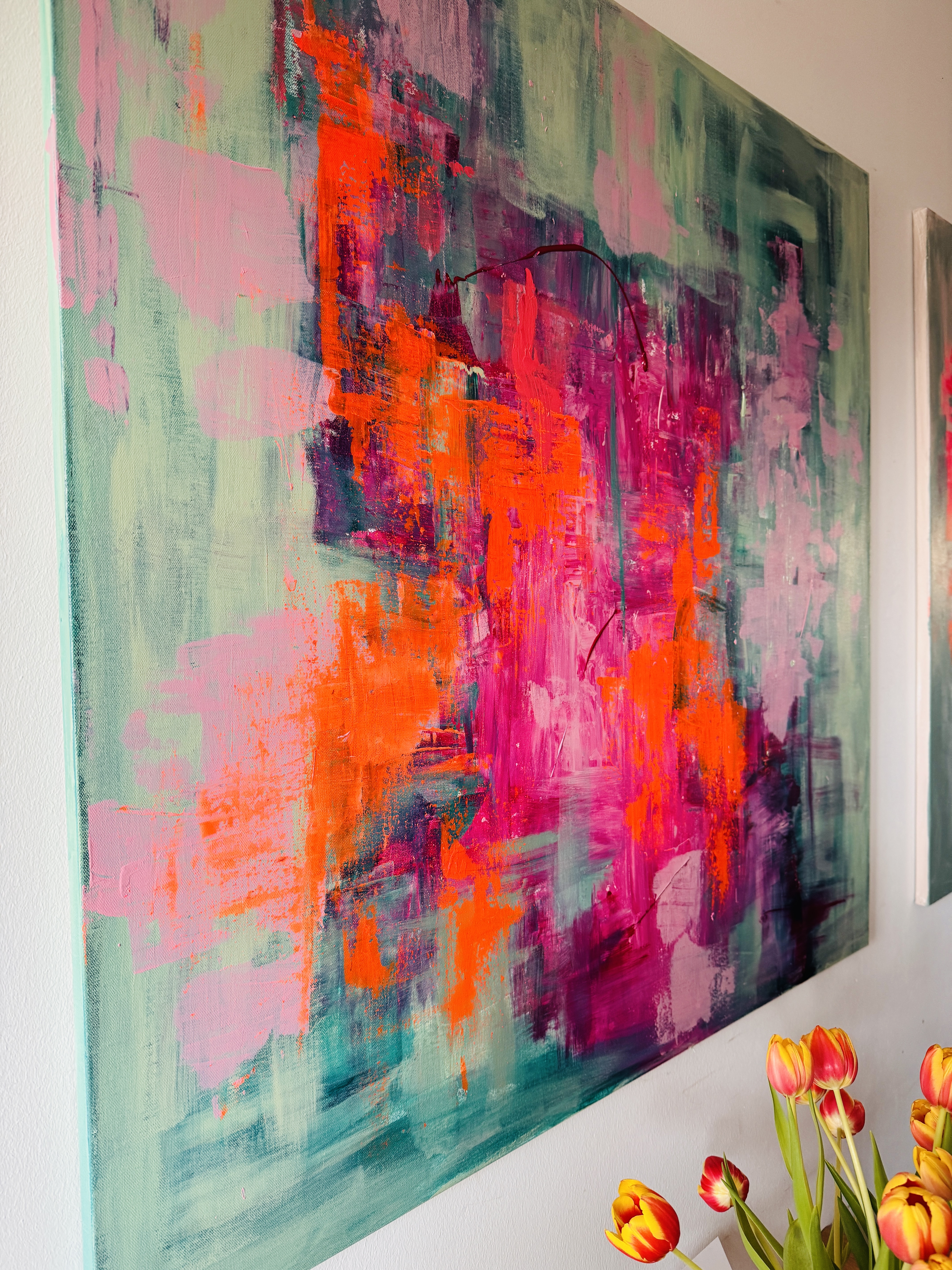 Acryl auf Leinwand 100 x 100 cm